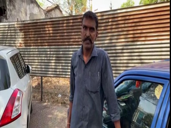 Jitendra Bhakroda in Indore. (ANI/photo)