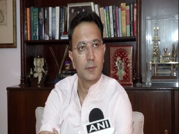 Congress leader Jitin Prasad speaking to ANI in New Delhi on Tuesday. 