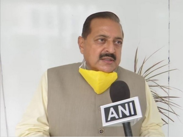 Union Minister Jitendra Singh speaking to ANI in New Delhi on Wednesday. (Photo/ANI)