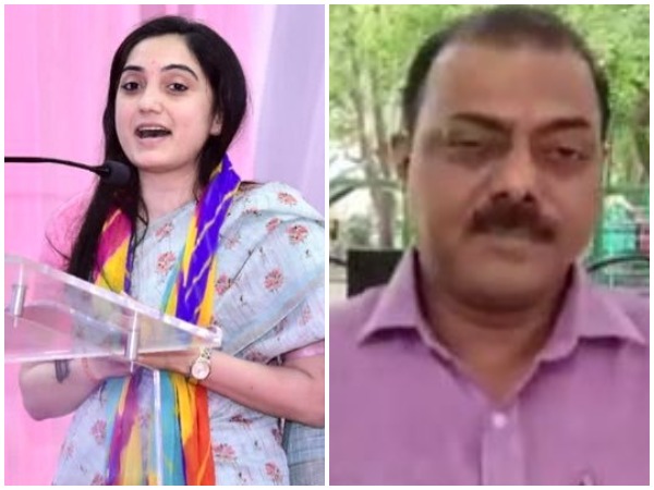 Former BJP leaders Nupur Sharma and Naveen Kumar Jindal (File photo/ANI)