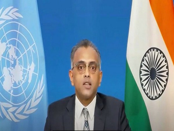 India's Deputy Permanent Representative at the United Nations, Ambassador K. Nagaraj Naidu speaking at UN on Tuesday.