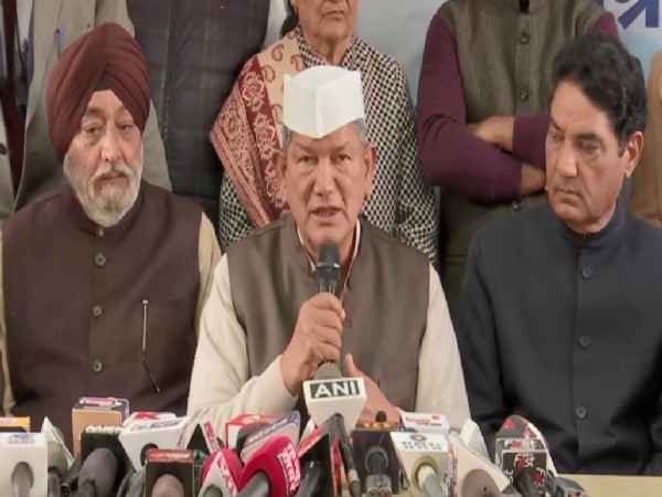 Former Uttarakhand chief minister Harish Rawat (Photo:ANI)