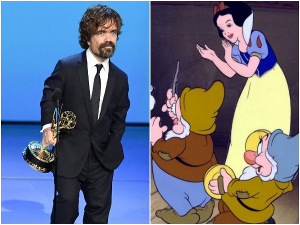 Peter Dinklage and a still from 1937 animated 'Snow White and the Seven Dwarfs' (Image source: Instagram)