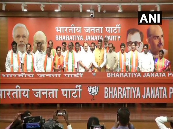 Leaders from TDP, Jan Sena and Congress joined BJP in New Delhi on Thursday