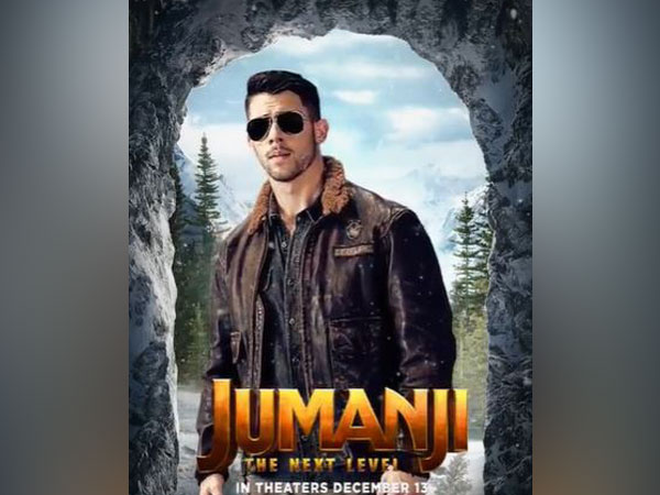 Nick Jonas in motion poster of 'Jumanji: The Next Level' (Source: Instagram)