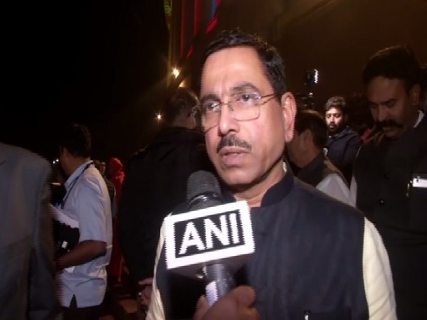 Union Minister Pralhad Joshi speaking to ANI in New Delhi.