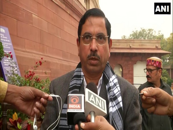 Union Parliamentary Affairs Minister Pralhad Joshi (File Photo/ANI)