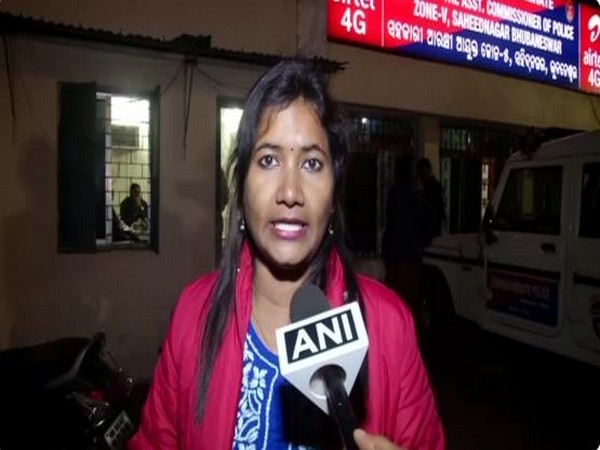 Journalist Swati speaking to ANI. Photo/ANI