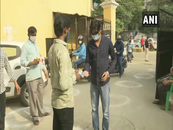 Visuals from the exam centre. (Photo/ANI)