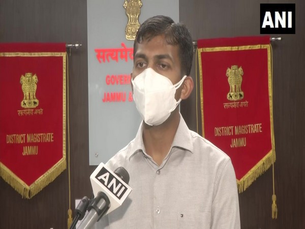 Anshul Garg Deputy Commissioner Jammu. (Photo/ANI)