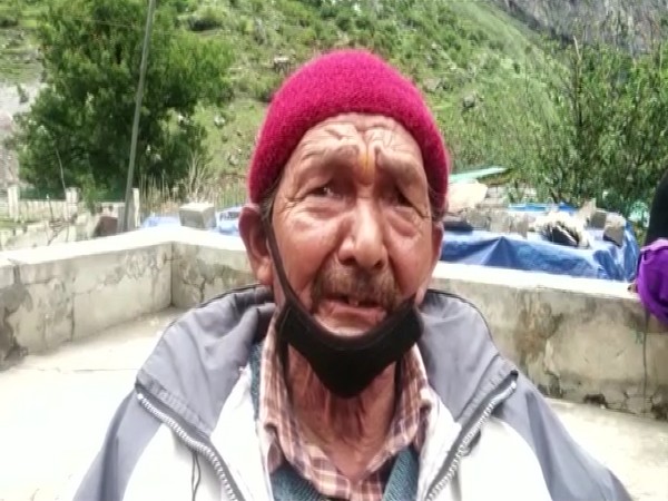 A villager of the Chamoli's Raini village (ANI).