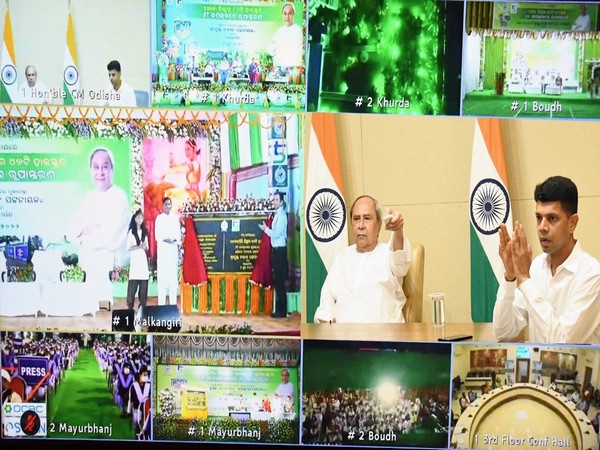Odisha CM Naveen Patnaik dedicates 532 transformed govt high schools (Photo/Odisha CMO)
