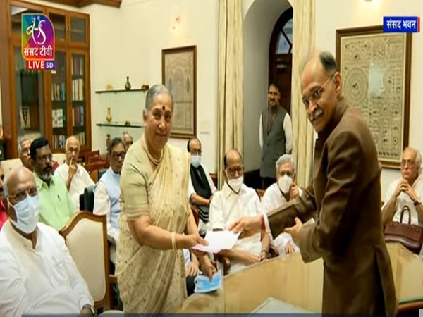 Margaret Alva files nomination for vice presidential election (Photo/ANI)