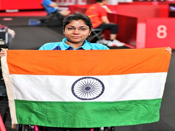 Tokyo Paralympic medallist Bhavina Patel (Photo/ANI)