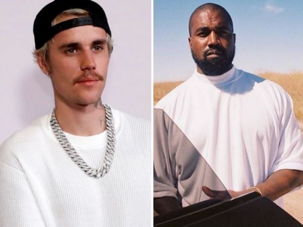 Justin Bieber and Kanye West