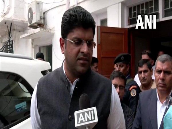 Haryana Deputy Chief Minister and Jannayak Janta Party leader Dushyant Chautala (Photo/ANI)