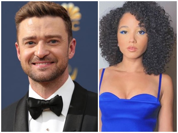 Justin Timberlake and Alisha Wainwright (Image courtesy: Instagram)