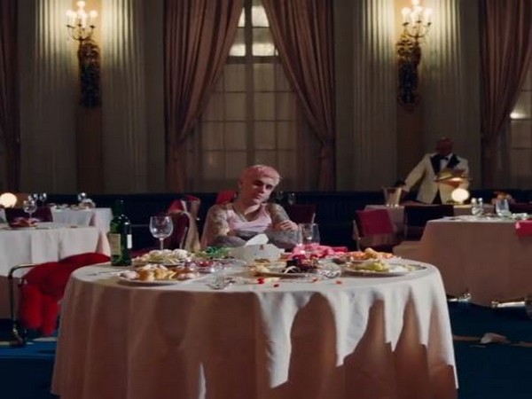 A still from the official video 'Yummy' (Image courtesy: Instagram)