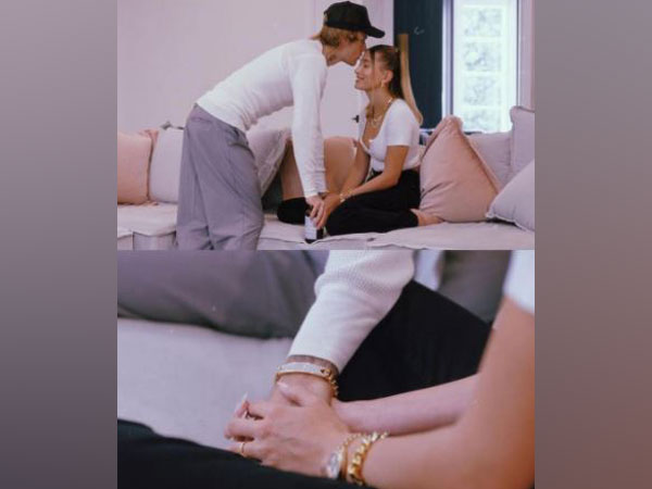 Justin Bieber with wife Hailey Bieber (Image Courtesy: Instagram)