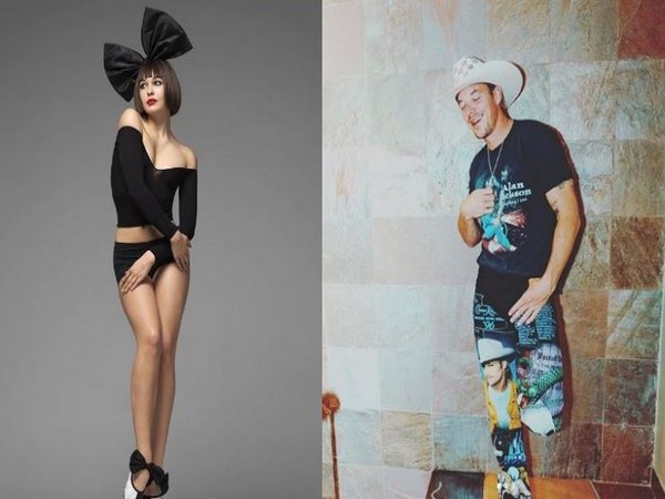 Singer Sia and American Dj Diplo (Image courtesy: Instagram)