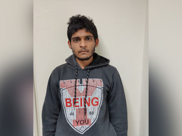 Neeraj Bishnoi, the main conspirator and creator of 'Bulli Bai' app. (Photo/ANI)