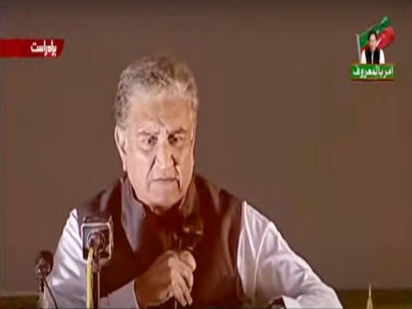 Former Pakistan Foreign Minister Shah Mahmood Qureshi (Photo:YouTube/Pakistan Tehreek-e-Insaf)