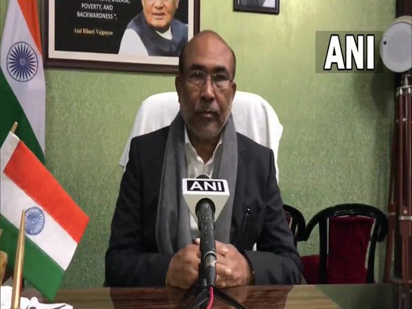 Manipur Chief Minister N Biren Singh (Photo/ANI)