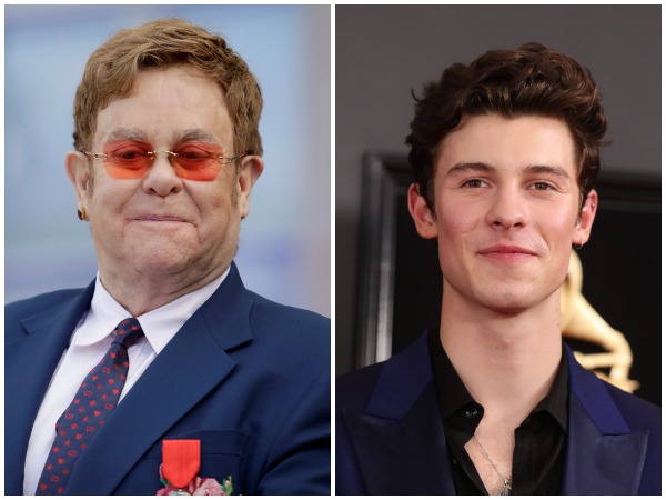 Elton John, Shawn Mendes (Image courtesy: Instagram)