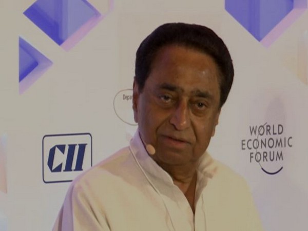 Madhya Pradesh Chief Minister Kamal Nath speaking at an event in New Delhi on Thursday. Photo/ANI