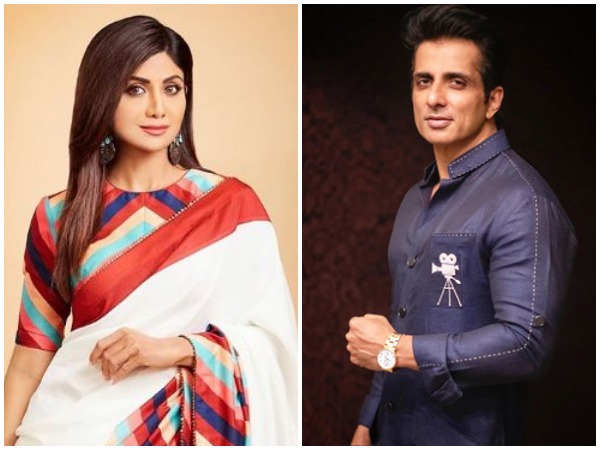 Shilpa Shetty and Sonu Sood (Image courtesy: Instagram)