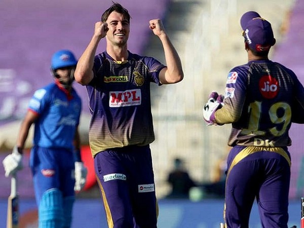 Pat Cummins and wicket-keeper Dinesh Karthik (Image: Dinesh Karthik's Twitter)