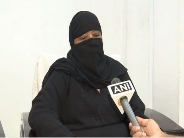 Khatija Begum, mother of an Indian national attacked by Pakistani national in Saudi Arabia. (Photo/ANI)