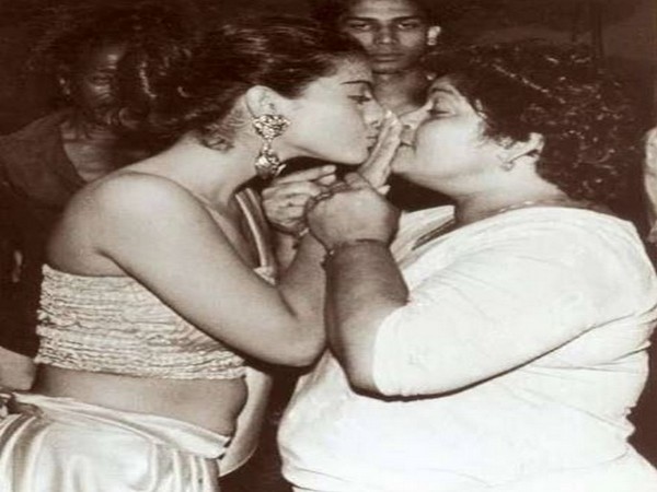 Kajol, Saroj Khan (Image courtesy: Instagram)