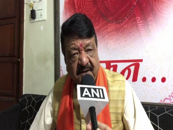 BJP general secretary Kailash Vijayvargiya in Indore.
