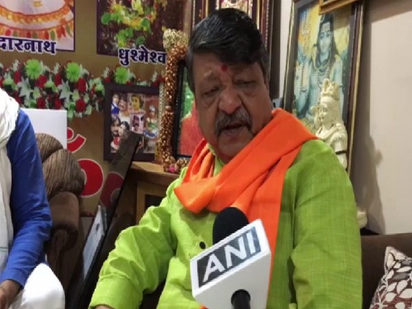 BJP General Secretary Kailash Vijayvargiya speaking to ANI in Indore. 