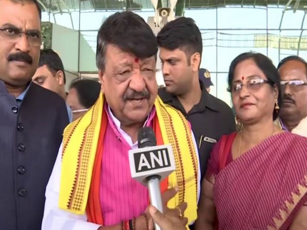 BJP general secretary Kailash Vijayvargiya speaks to ANI in Bhubaneswar in Odisha on Wednesday. Photo/ANI