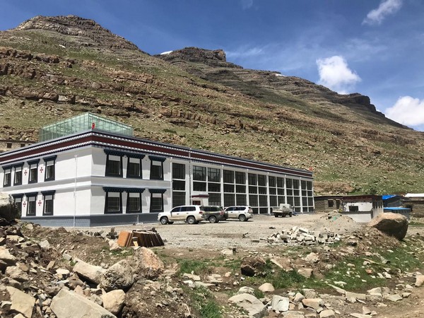Reception Centres built by Chinese government for the pilgrims of the Kailash Mansarovar Yatra
