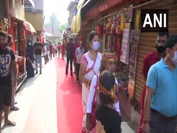 Visual from Kamakhya Temple in Guwahati, Assam. (Photo/ANI)