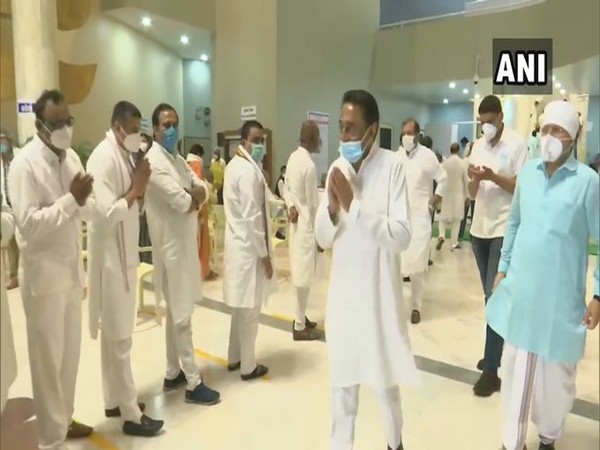 Congress leader Kamal Nath at the Madhya Pradesh Assembly on Friday. [Photo/ANI]