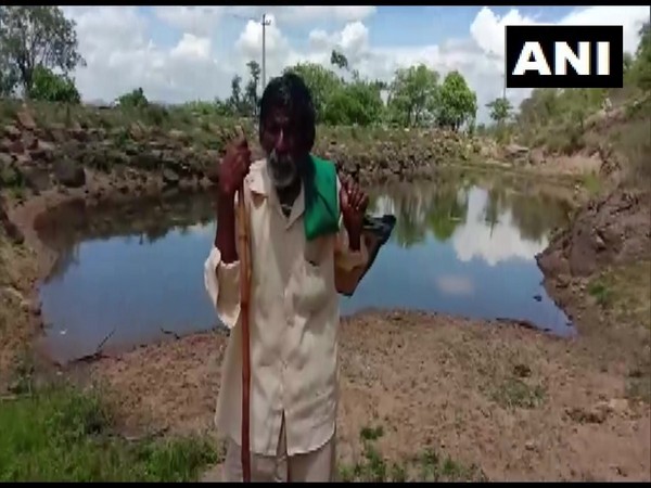 Kame Gowda is also known as Kere (lake) Gowda for his contribution to curb water crisis. Photo/ANI