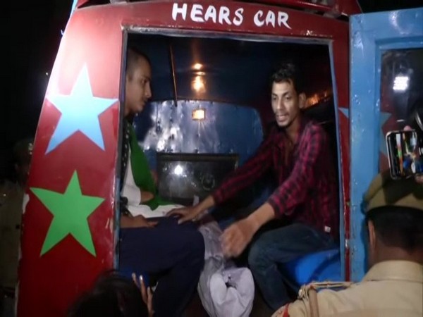 Body of KamleshTiwari was taken to his native place in Mahmudabad, Sitapur.