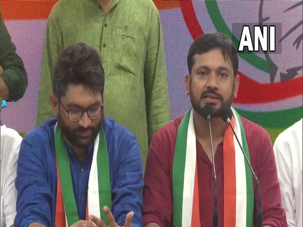 Kanhaiya Kumar addressing a press conference in Delhi on Tuesday. (File Photo/ANI)