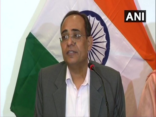 J&K Principal Secretary Rohit Kansal addressing press conference at Srinagar on Tuesday