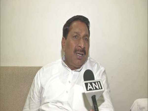 Congress MLA Aidal Singh Kansana talking to ANI in Bhopal on Wednesday