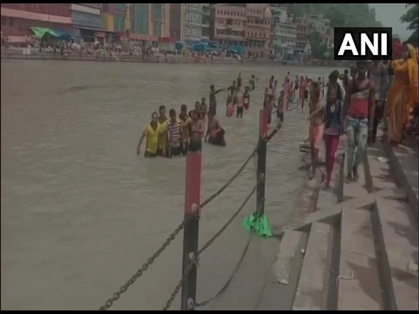 SDRF and Jal Police teams deployed to rescue kanwariyas from drowning near Ganga river in Haridwar. (Photo/ANI)