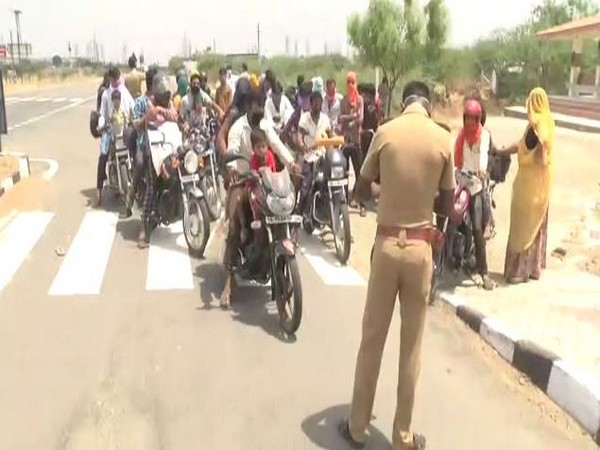 Visual from the spot