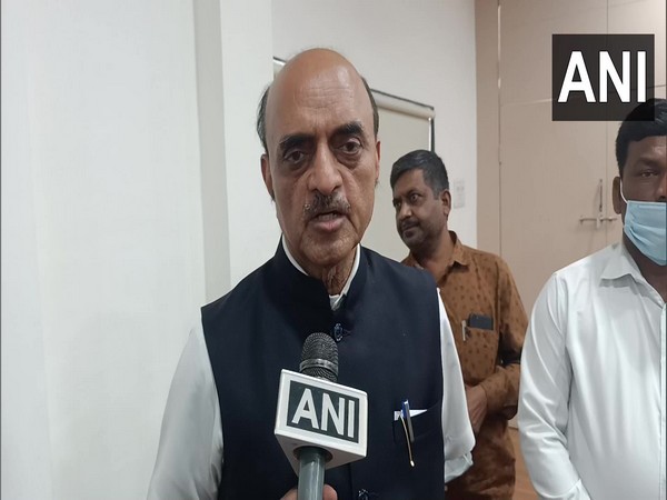 Union Minister of State for Finance Dr Bhagwat Kishanrao Karad speaking to ANI (Photo/ANI)