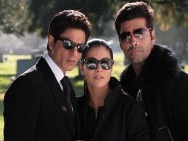 Shah Rukh Khan along with Kajol and Karan Johar (Image courtesy: Instagram)