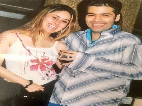 Actor Kareena Kapoor Khan with film director Karan Johar (Image Source: Instagram)