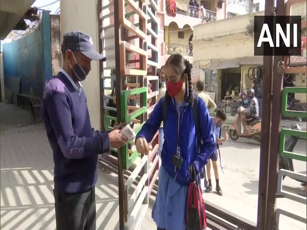 Visuals from government Primary School Shivaji Nagar.